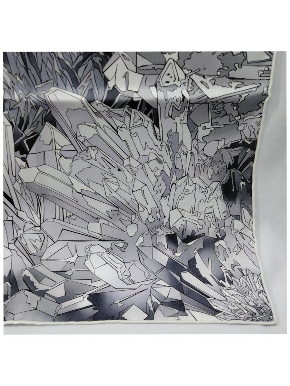 Authentic Hermès La Vallée de Cristal Carré 90 Silk Scarf - Picture 7 of 10